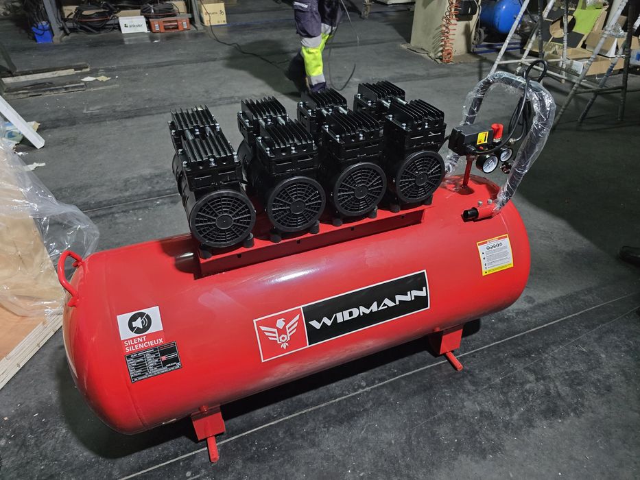 Compressor 200 litros silencioso novo