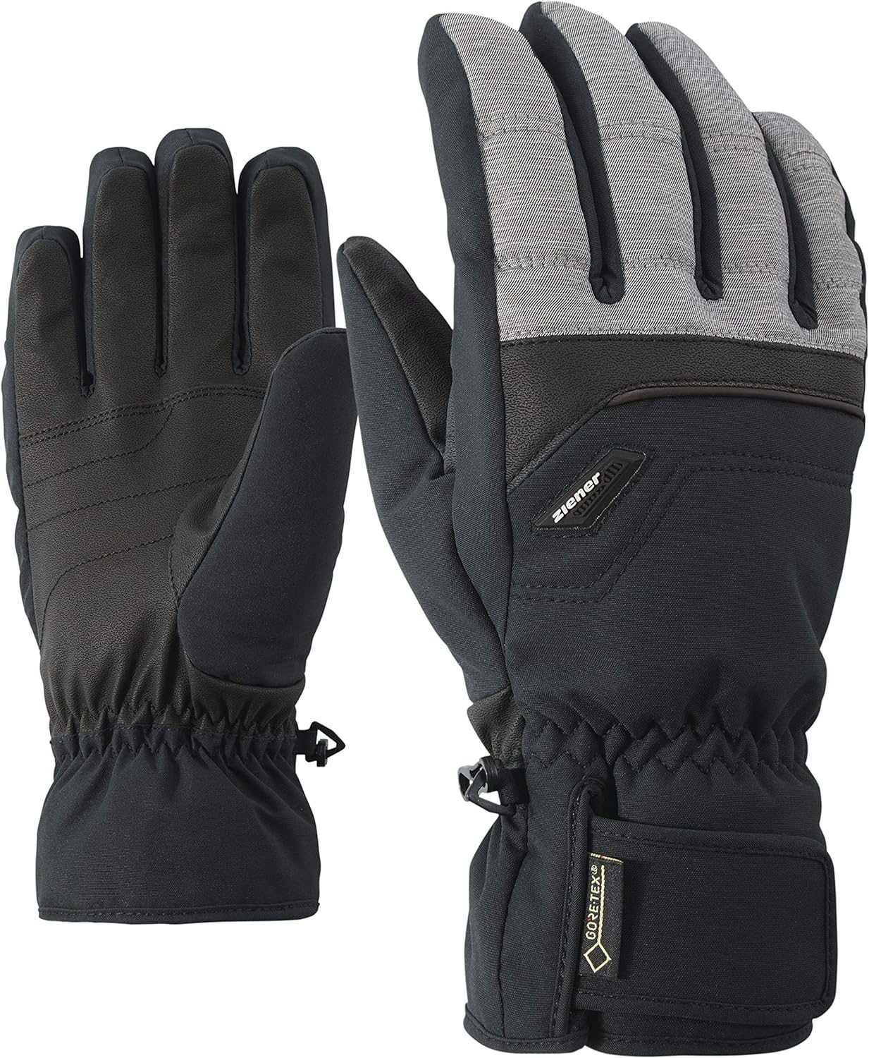 Rękawice narciarskie Ziener Glyn GTX + Gore Warm- dark melange roz.8,5