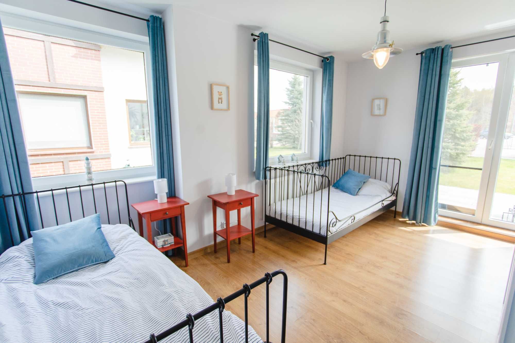Apartament 74m z basenem i kortem 23.06–3.07 |do 8 os.| Łeba/Żarnowska