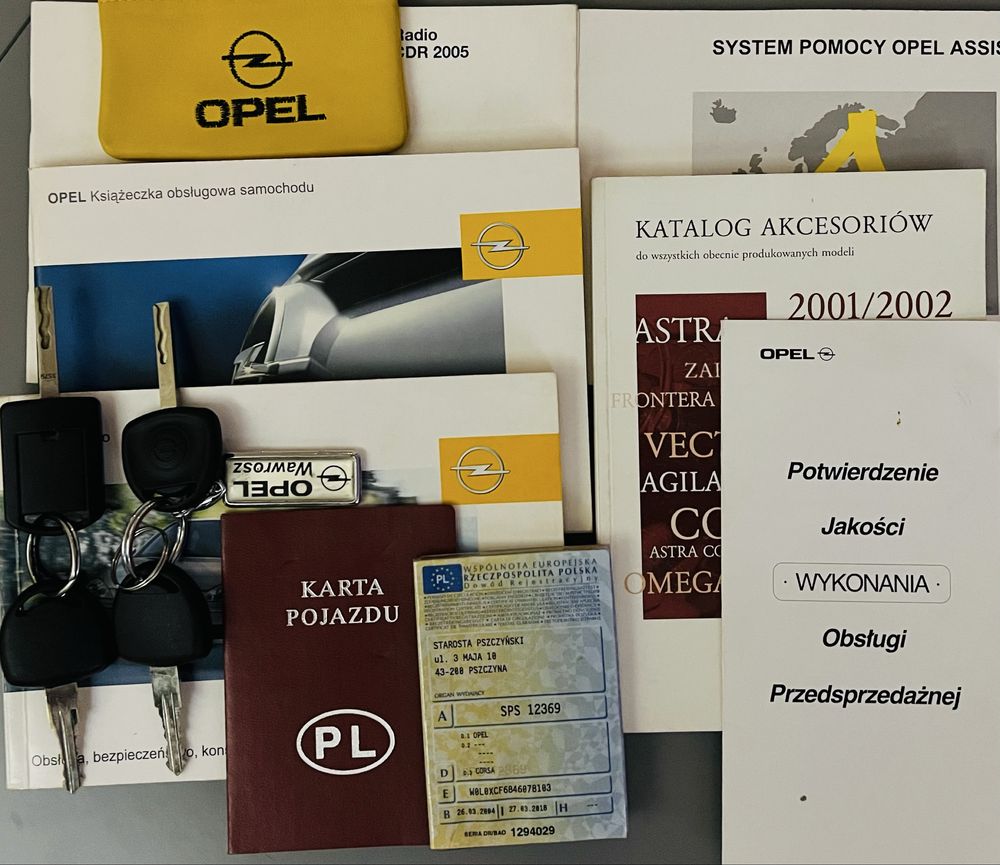Opel Corsa C 1.2 Krajowy Bezwypadkowy Zadbany