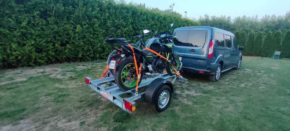 Wynajem przyczepka transport motocykl Assistance EU Wypożyczalnia
