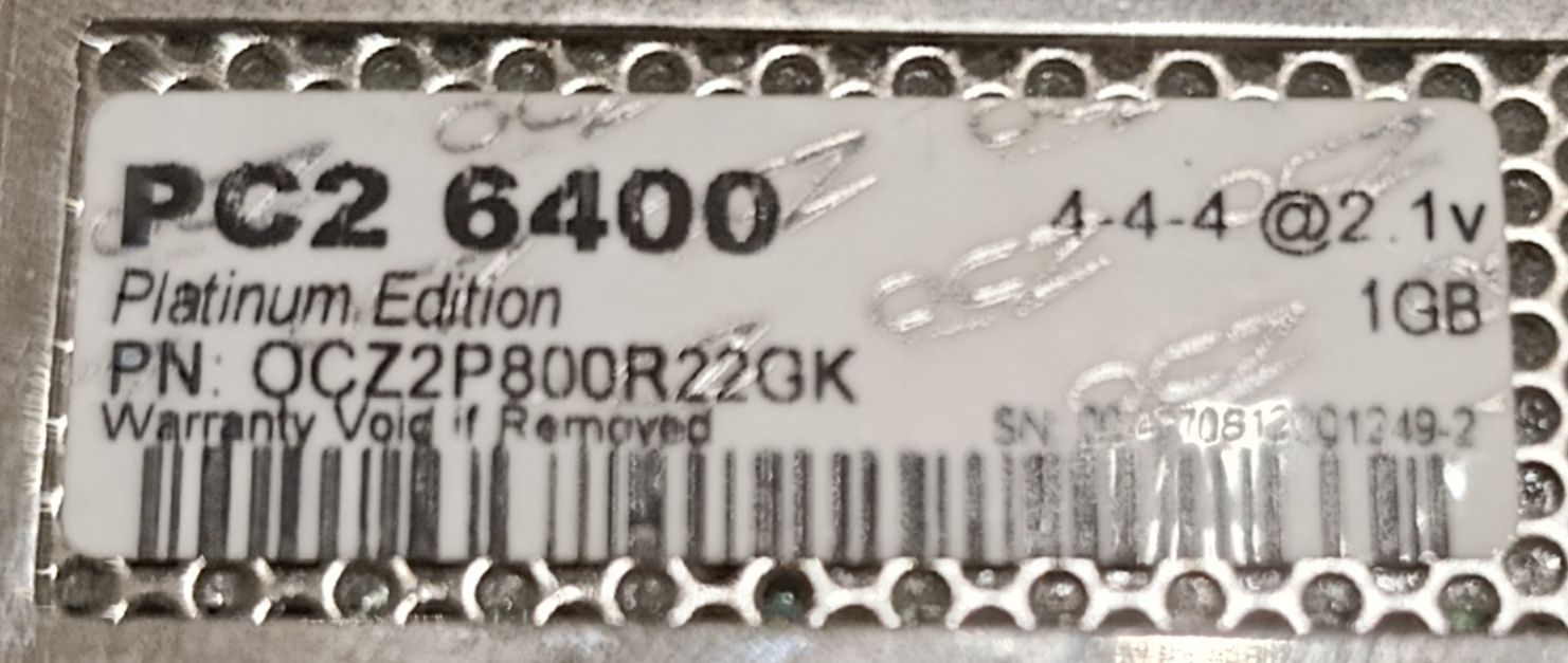 Ram DDR2 2GB 800Hz