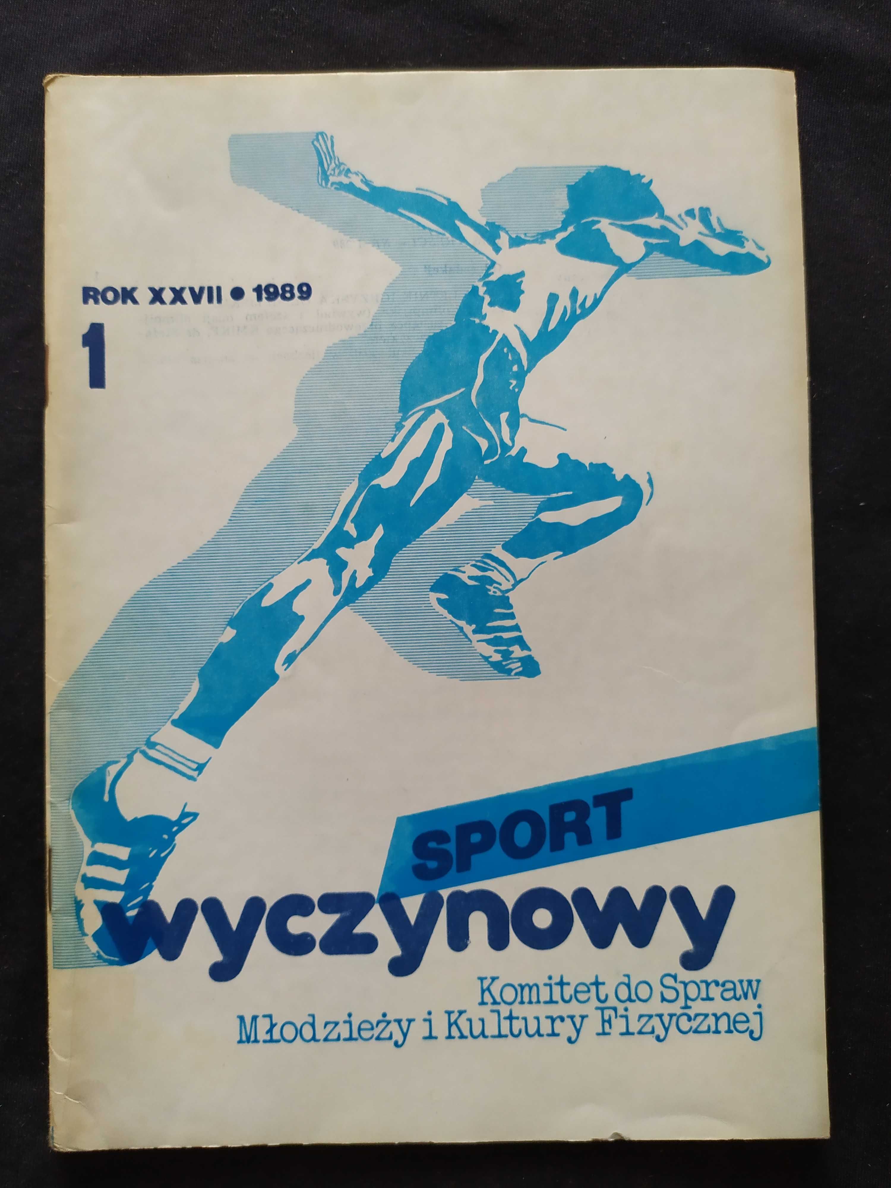 1989 Sport wyczynowy. Miesięcznik Polskiego Komitetu Olimpijskiego