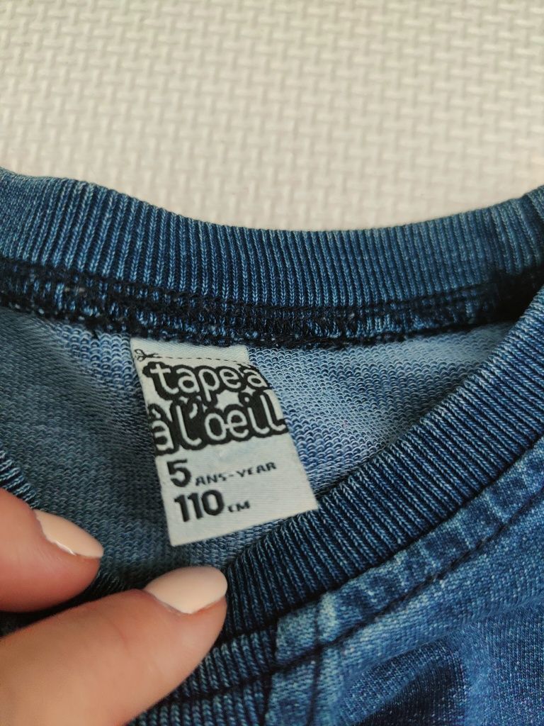 Tunika jeans tape a l'oeil 110