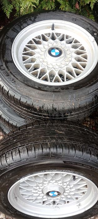 Alufelgi oryginalne BMW klasyki 5x120/r15z z oponami