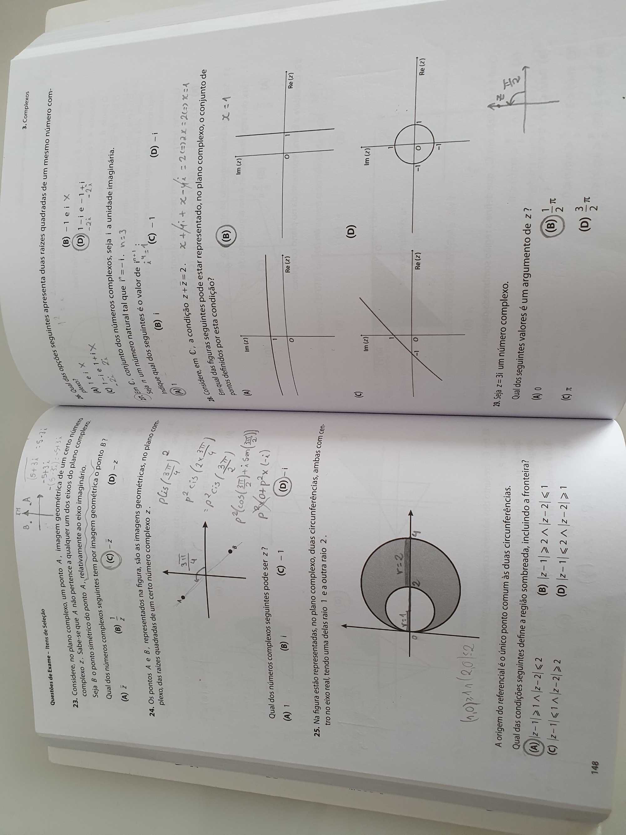 Livro "Questões de Exame Resolvidas Matemática A 12 ano"