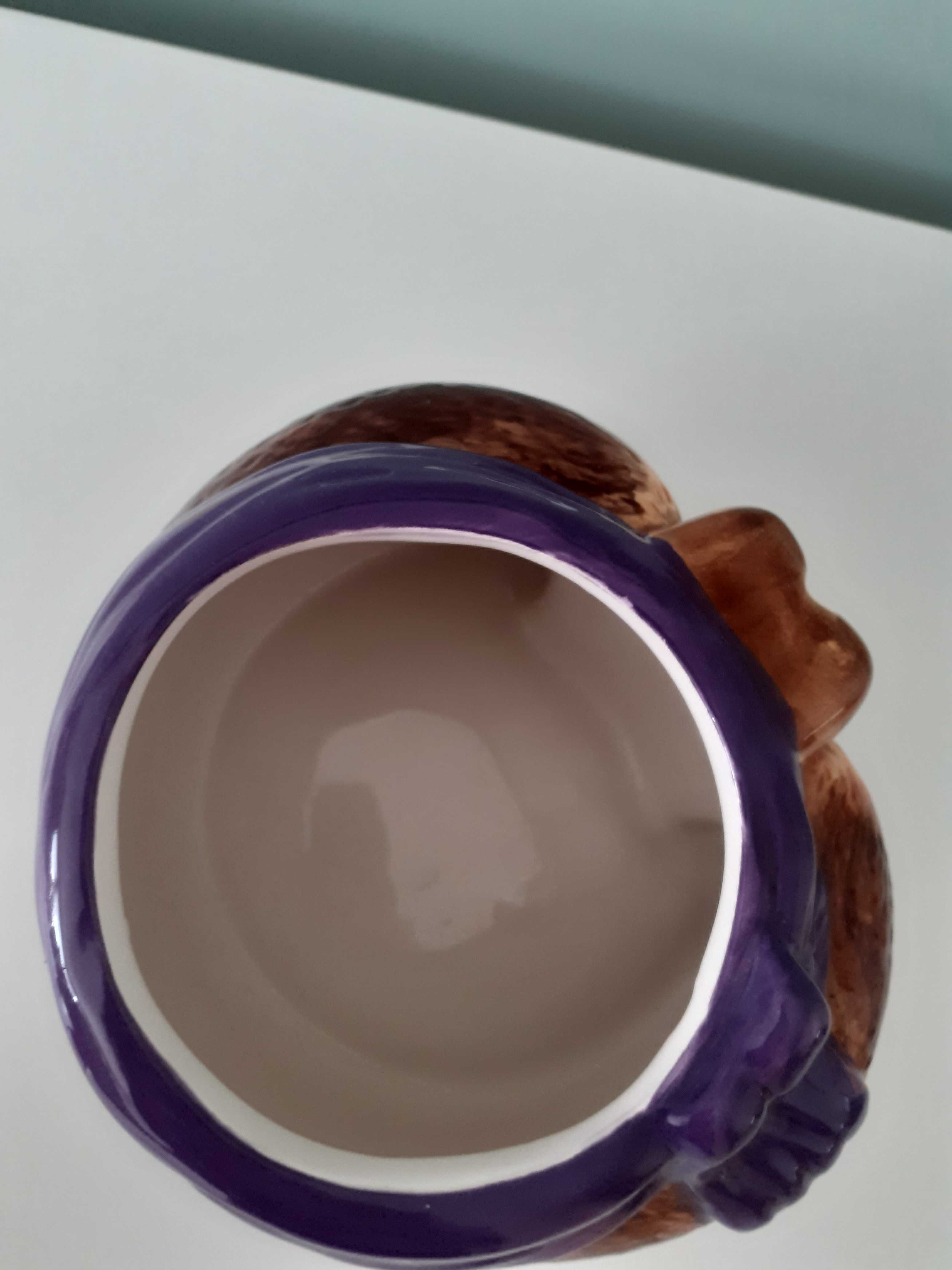 Miś milka na łakocie ceramiczny, kolekcjonerski