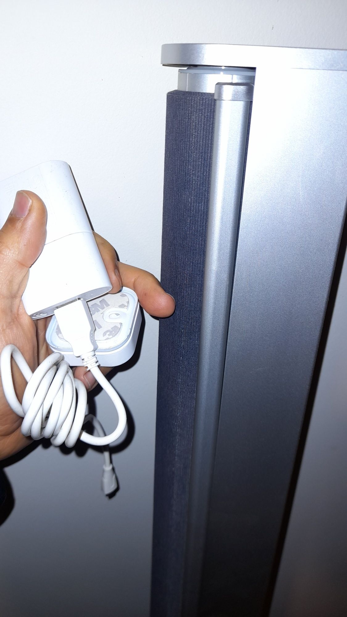 Estore automático cinzento 1,4m ikea kadrilj
