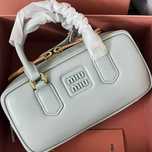 MIUMIU niebieska torba bowlingowa - limitowana edycja premium