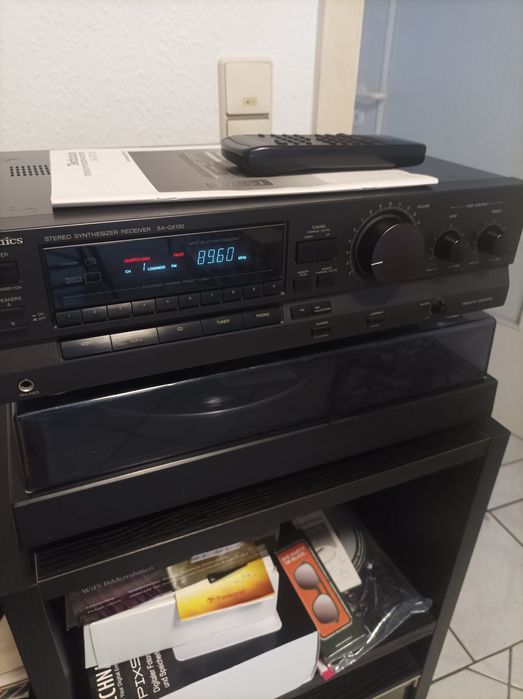 Amplituner Technics SA-GX130, pilot, papiery, super!