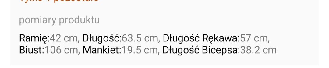 Bluzka z brokatem shein 2xl