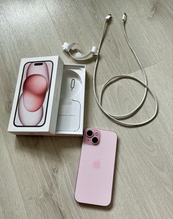 Iphone 15 128 gb rozowy