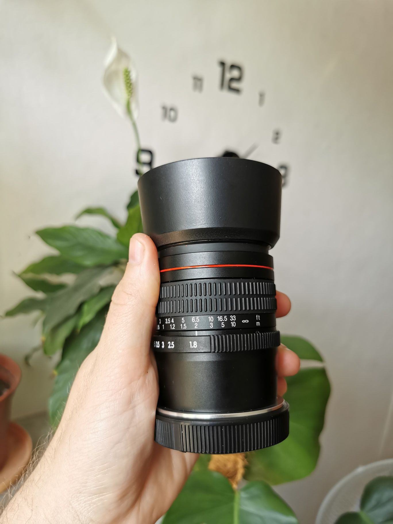 об'єктив Lightdow 85mm F/1.8 Medium Lens Aspherical Canon RF