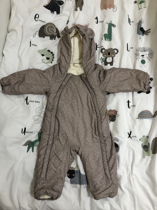 Демисезонный/зимний комбинезон h&m размер 68