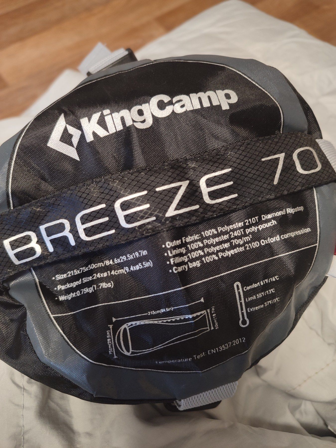 Спальник KingCamp Breeze 70