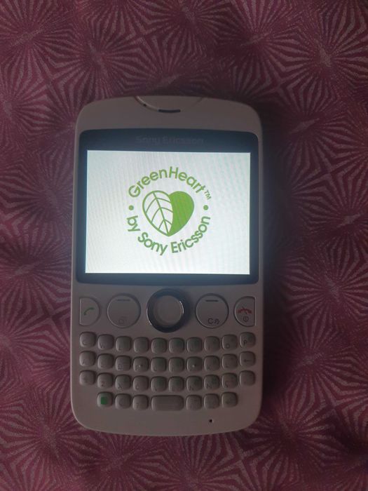 Telemovel Sony Ericsson antigo espectacular branco