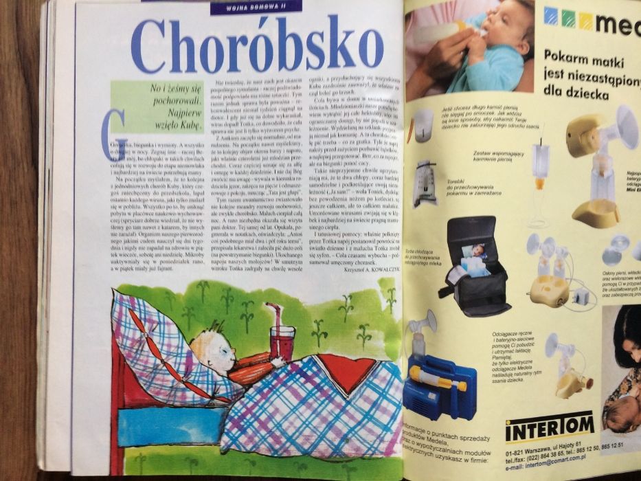Magazyn Dziecko rok 2000 - komplet