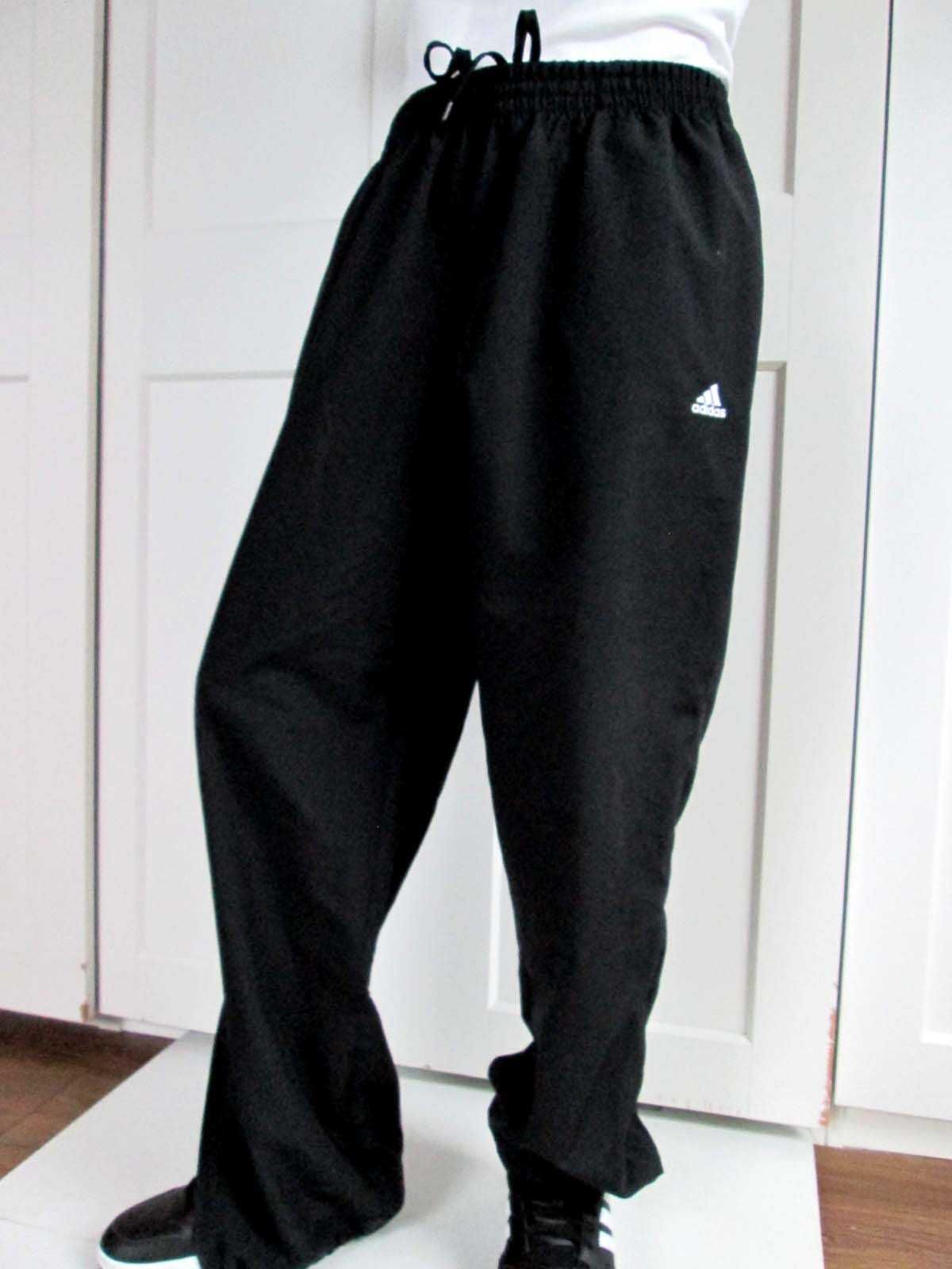 Spodnie adidas XL parachute Ballon  baggy hip-hop rap Eminem Y2K