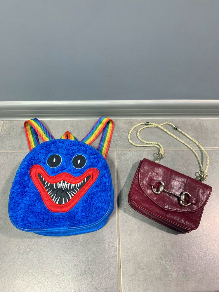 Детская мини-сумочка (кошелек) для девочки; портфель-рюкзак BanBan