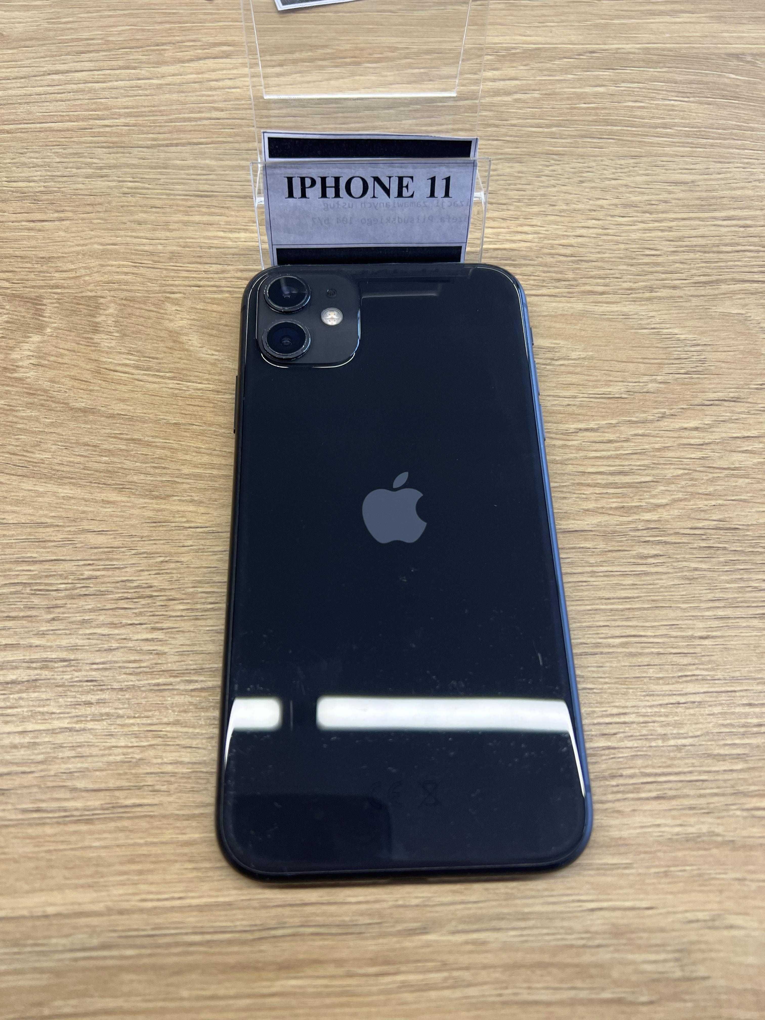 iPhone 11 64GB Czarny, Nowa Bateria! 3msc Gwarancji!