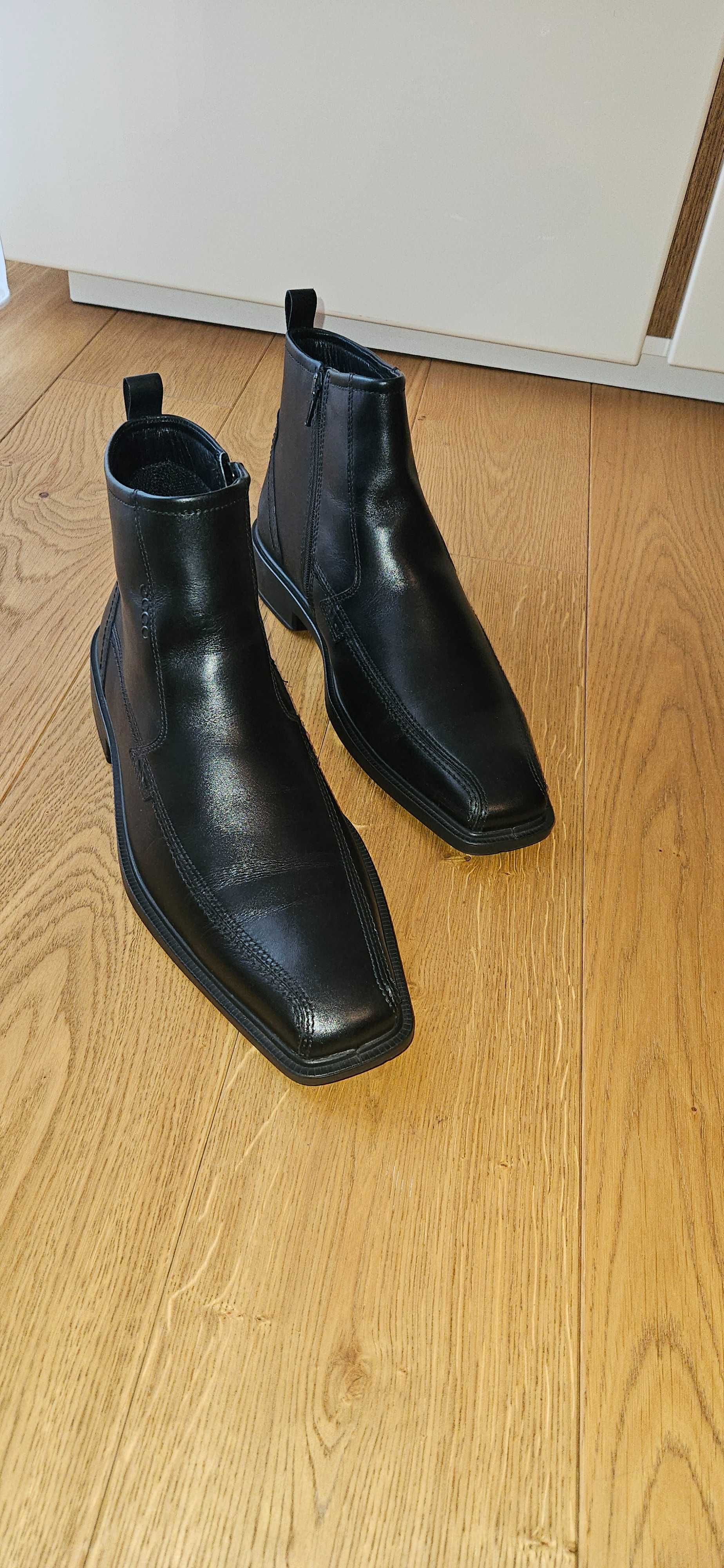 Męskie buty zimowe ECCO w  rozmiarze 43 - NOWE