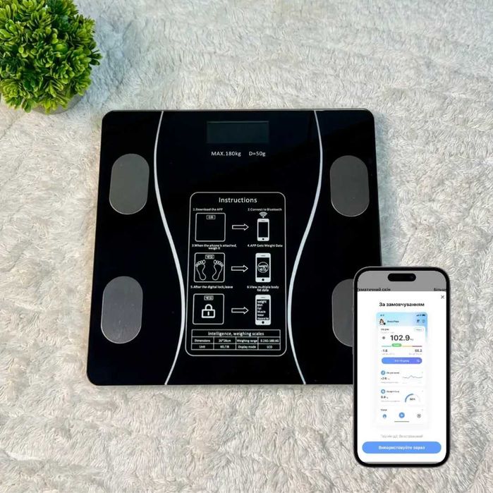 Смарт-ваги Scale one Black