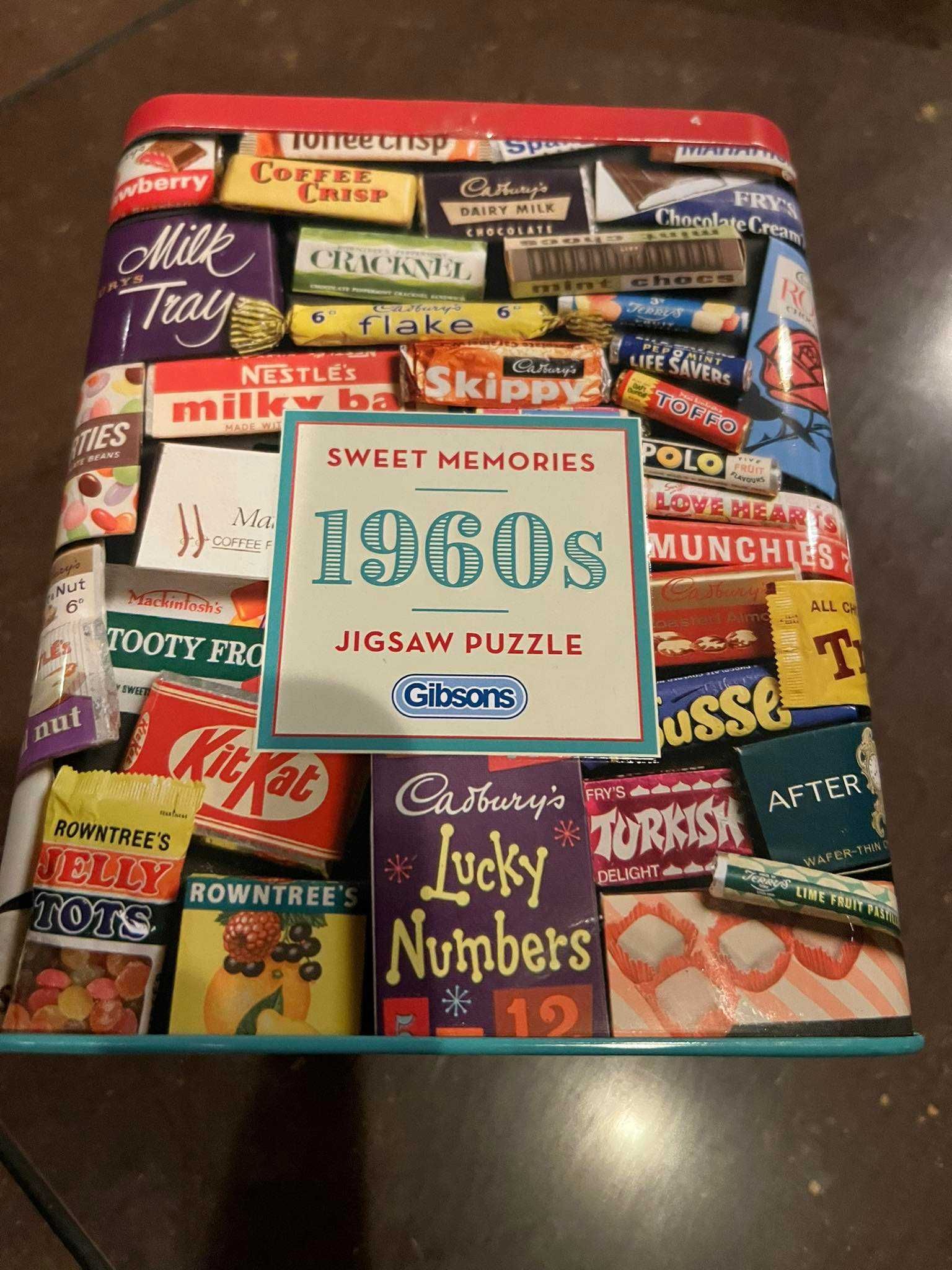 Puzzle Gibsons Sweet Memories 1960 s 500