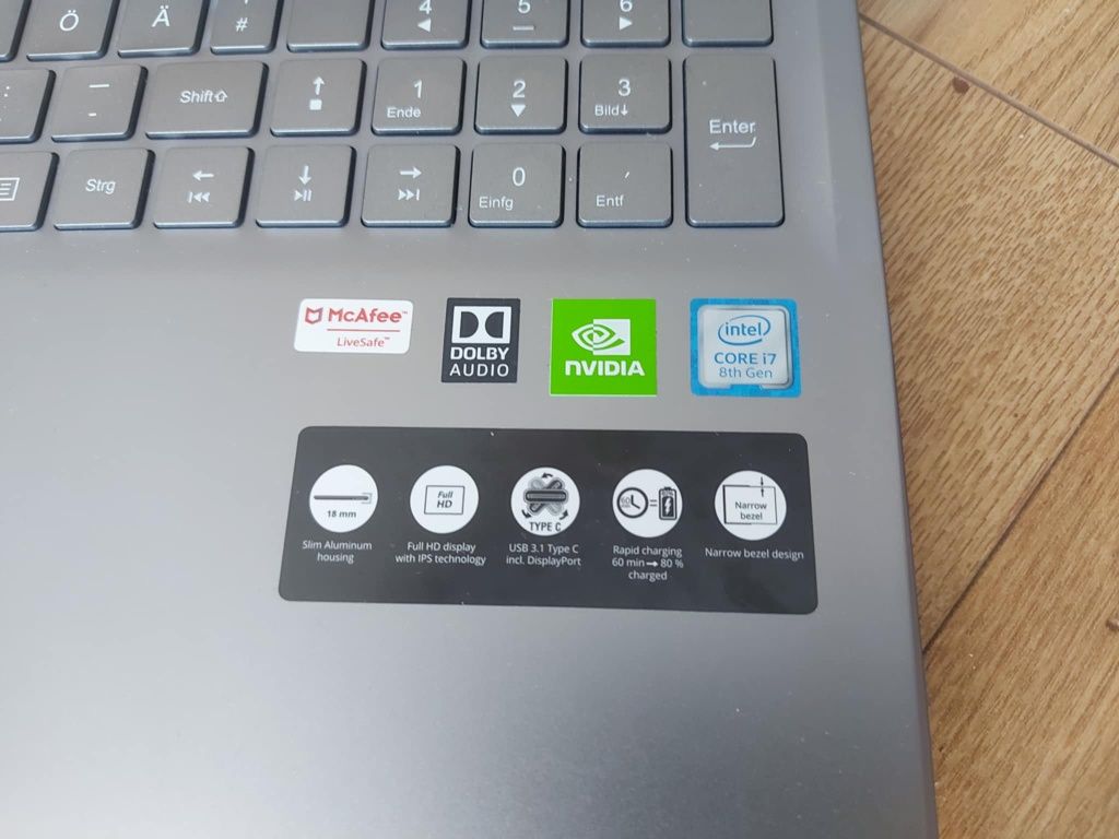 Laptop Intel Core i7 Windows 11 Dysk 1.5 TB 16GB RAM