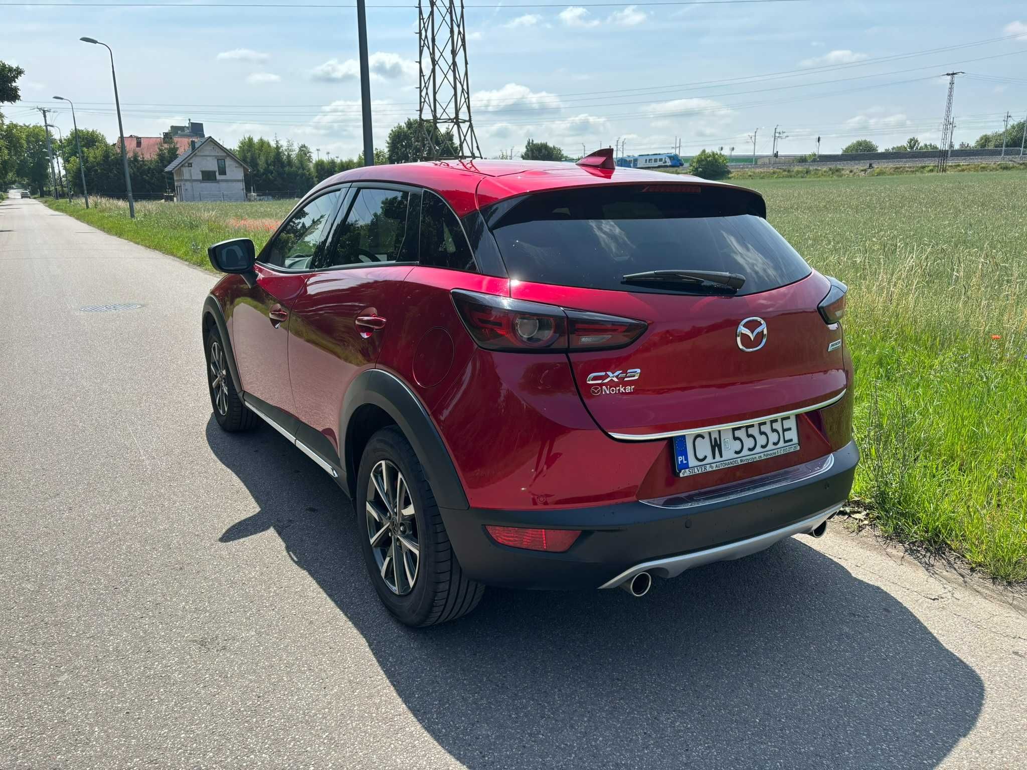 Mazda CX-3 SKY-ACTIV bogata wersja, niski przebieg