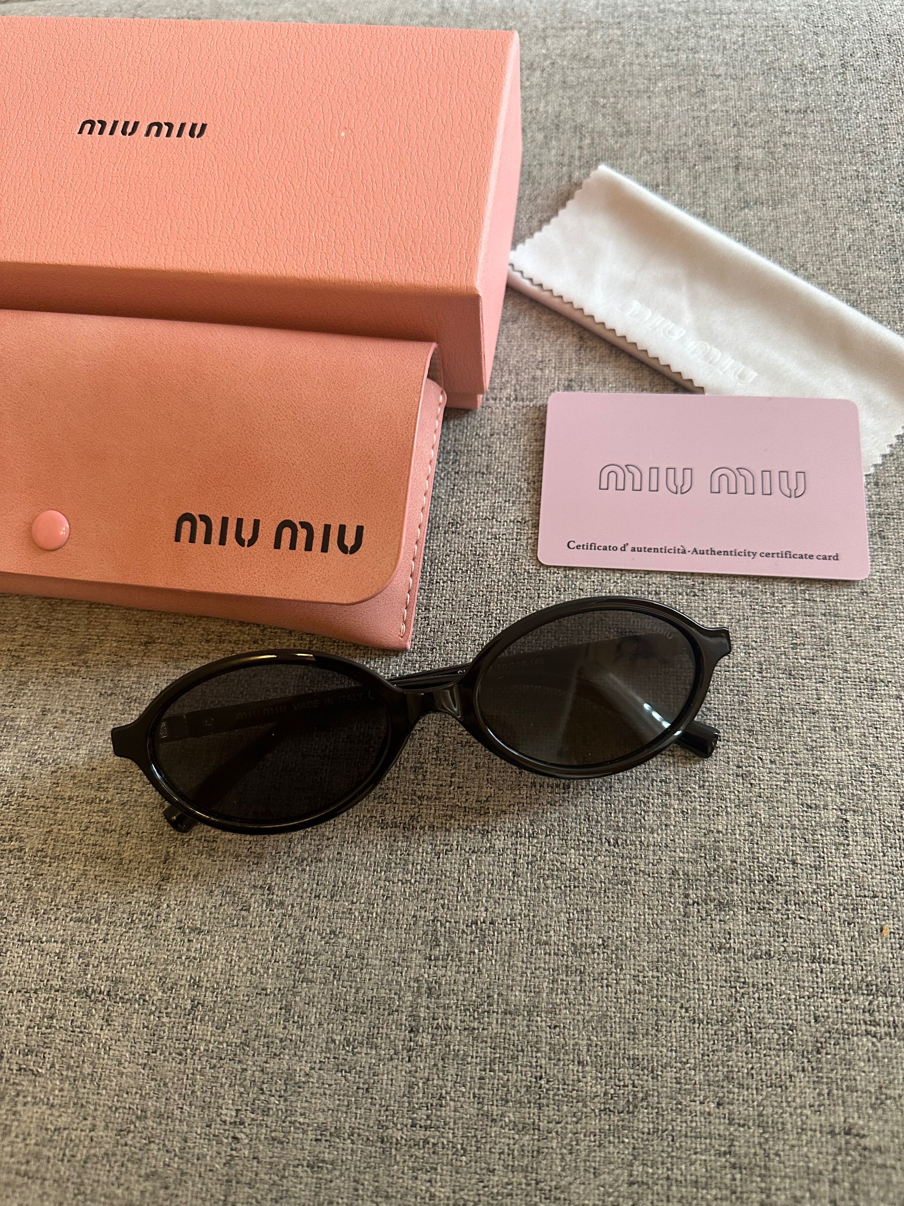 Okulary przeciwsłoneczne Miu Miu