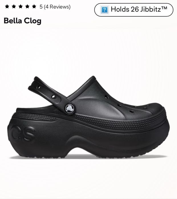 Crocs Bella Clog Оригинал W10 27 см Крокс