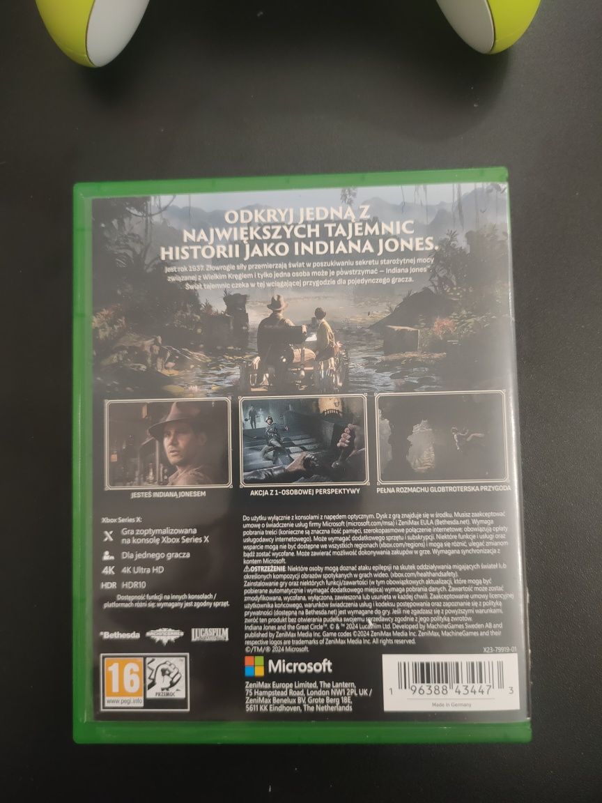 Indiana Jones i Wielki Krąg xbox