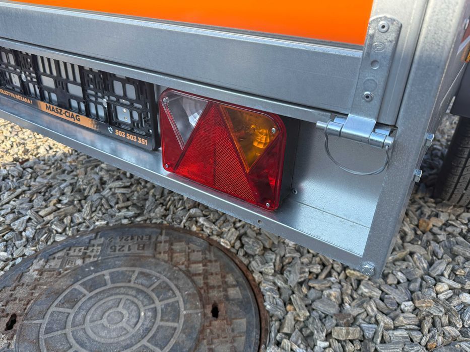 Temared ECO 2312 KIPP - uchylny dyszel, nowa przyczepka samochodowa