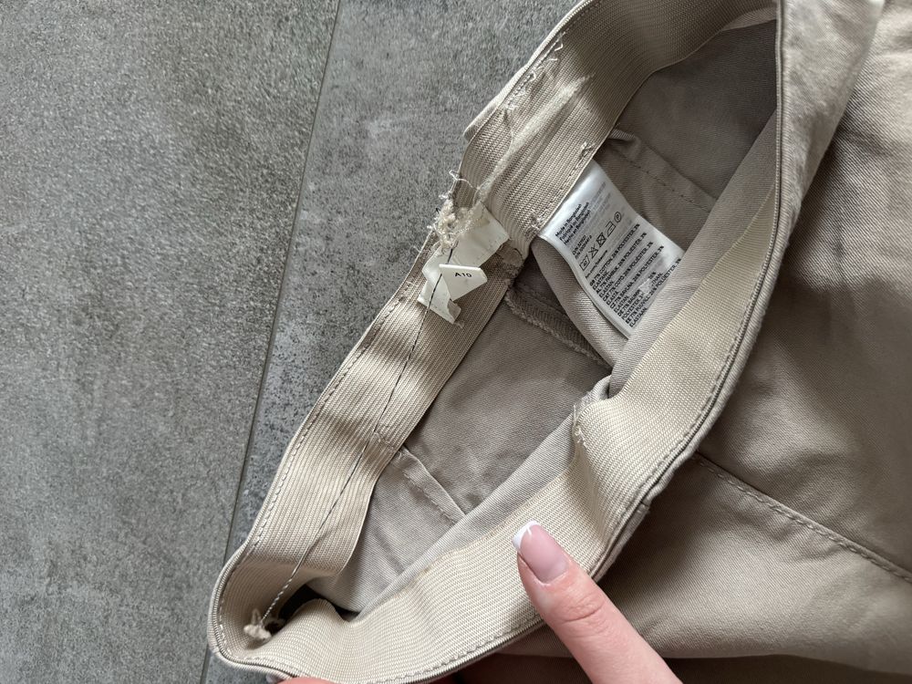 Bezowe cygaretki h&m