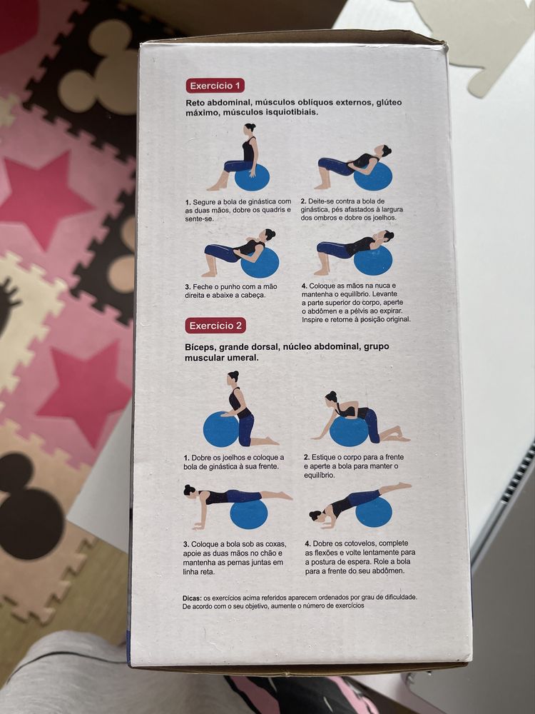 Bola Pilates 65cm (até 100kg)