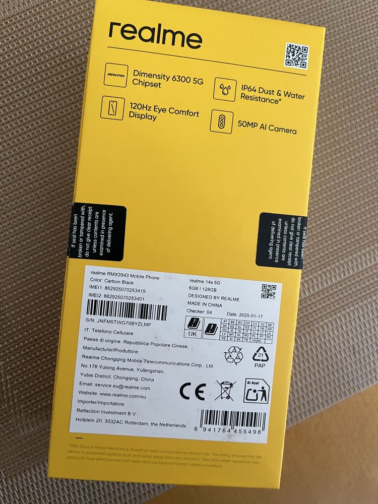 Smartfon Realme 14x