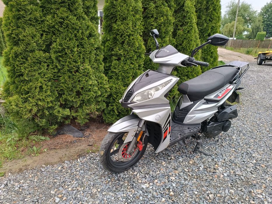 Romet delux 7 125 skuter 125 mozliwy transport