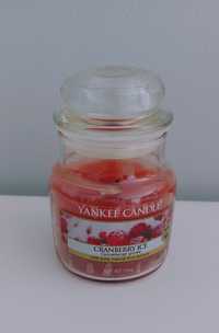 Świeca świeczka yankee candle cranberry ice