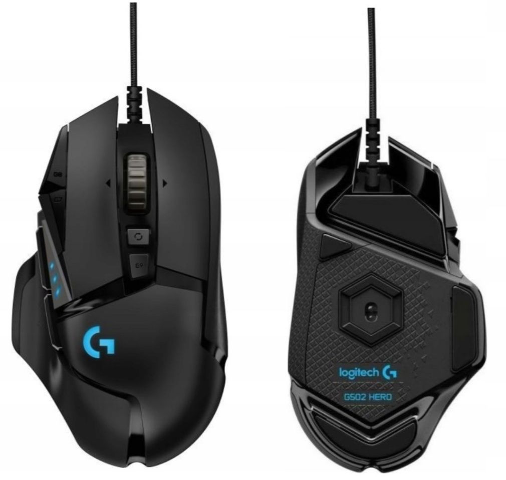 Myszka gamingowa Logitech G G502 HERO - przewodowa RGB