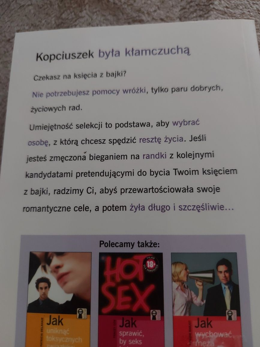 Kopciuszek byla klamczuchą - książka