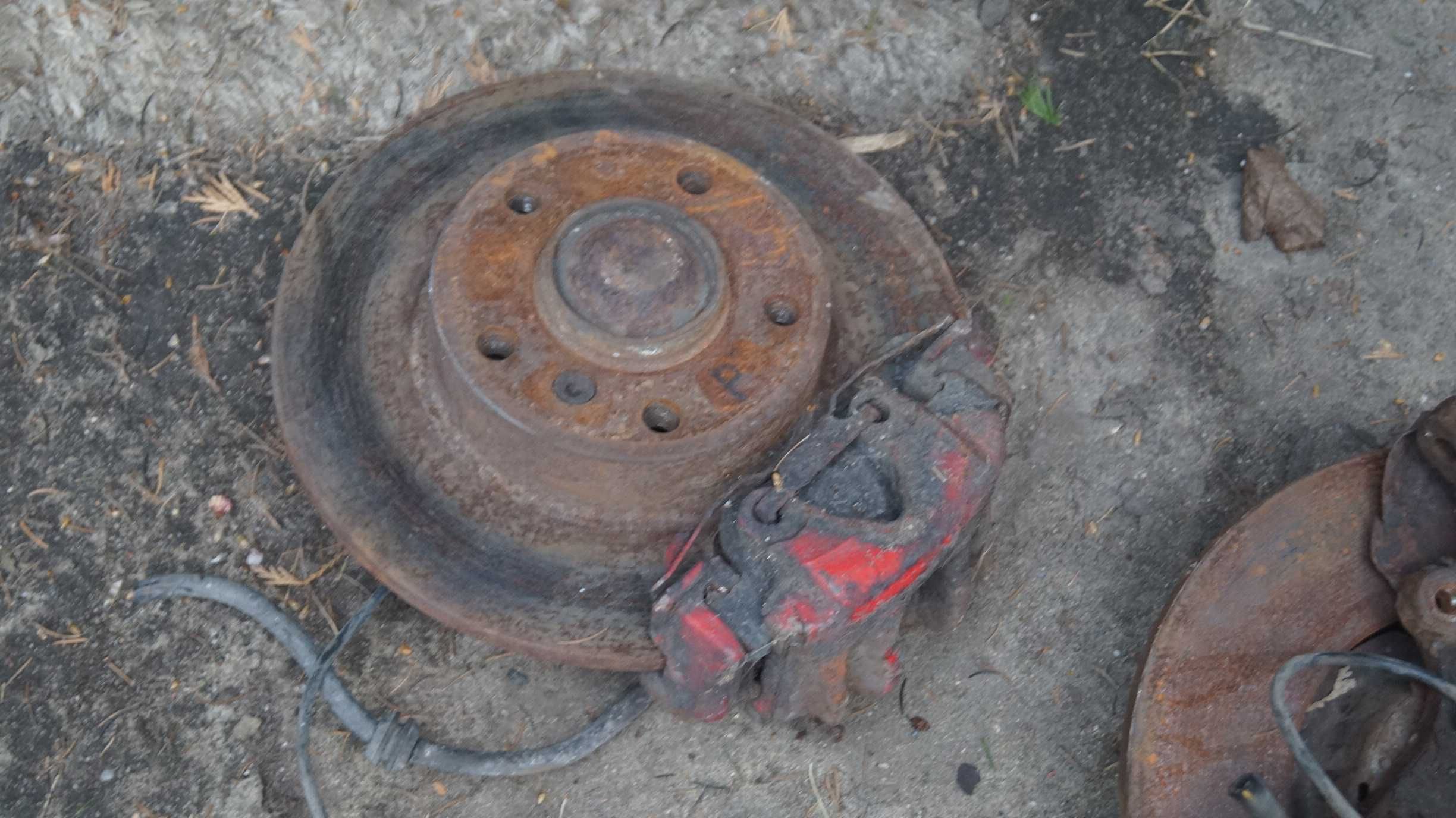 BMW E46 E36 tarcze hamulcowe z zaciskami oryginał super  komplet