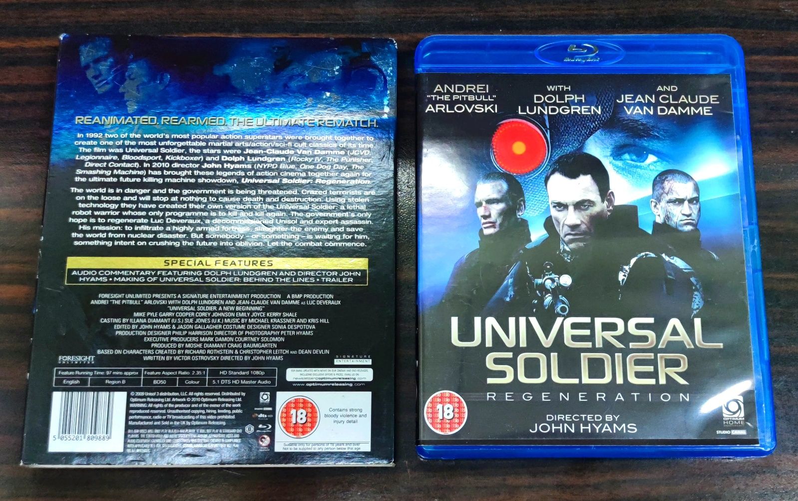 UNIVERSAL SOLDIER Regeneration Blu-ray Disc /Wersja ORYGINALNa 
SOLDIE