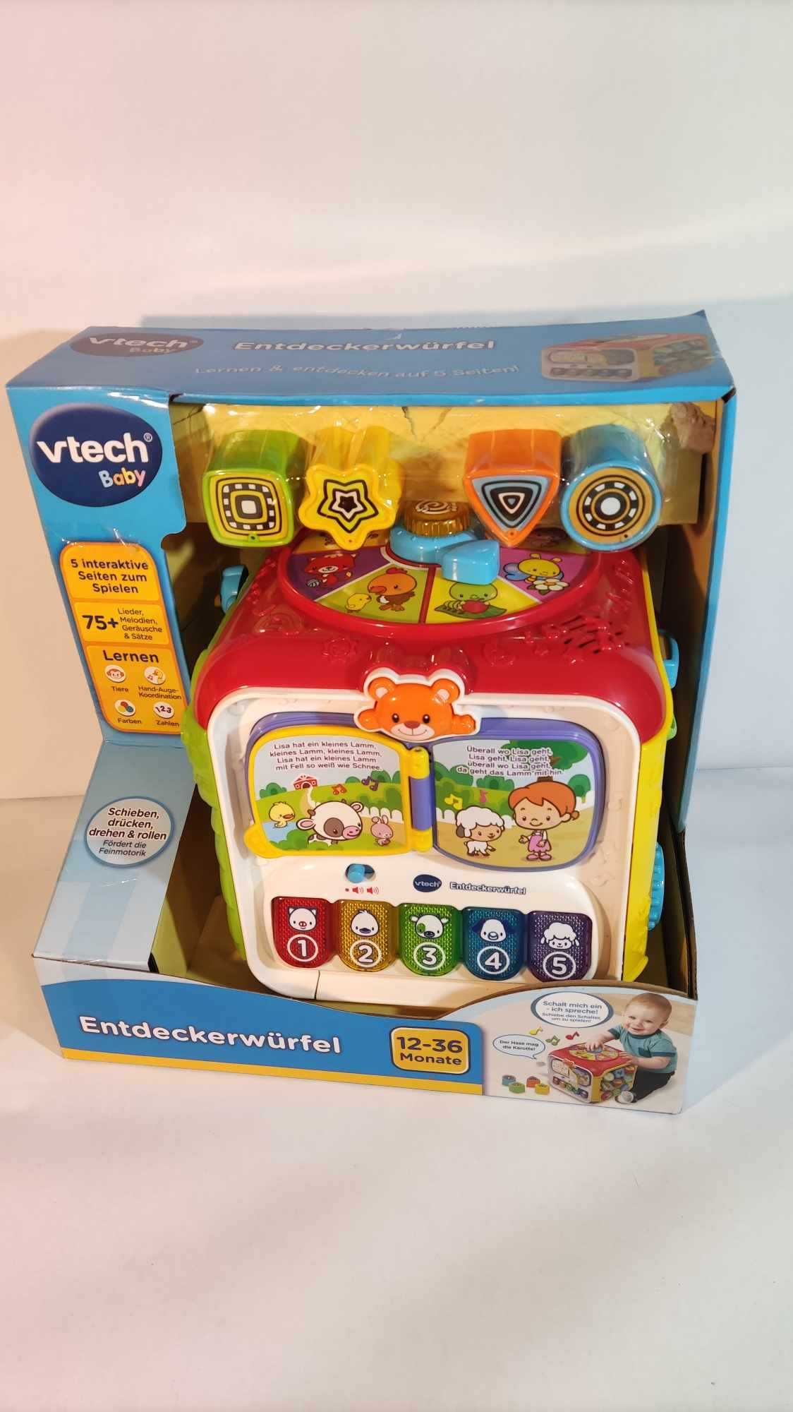 Zabawka logiczna vTech Entdeckerwürfel Interaktywna Kostka (E)