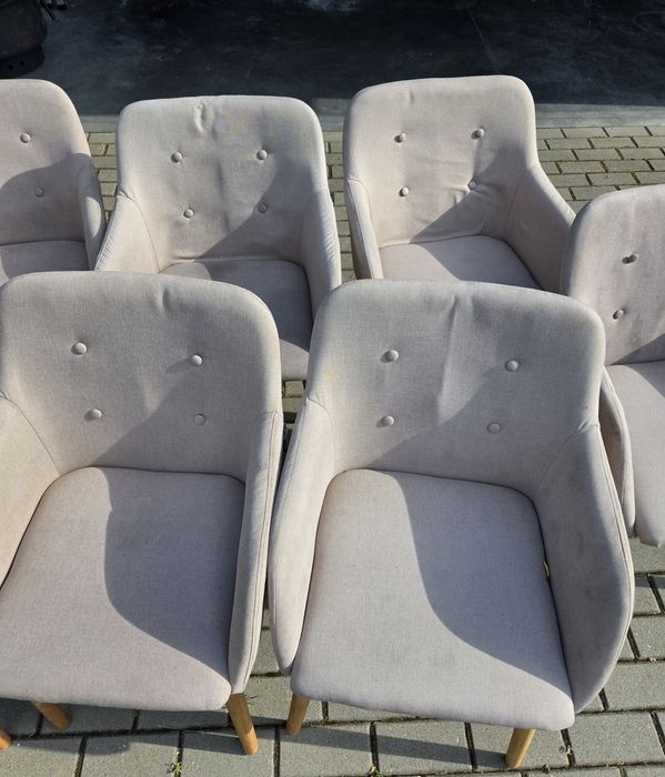 Krzesła komplet 499 za 10 szt.