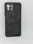 Obudowa Xiaomi Mi 11 Lite Etui Case A'la Skórzany Ciemno Szary kod 678