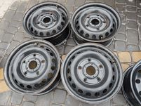 Диски стальні 5x160 R16 FORD Transit ФОРД Транзит металеві чорні срібн