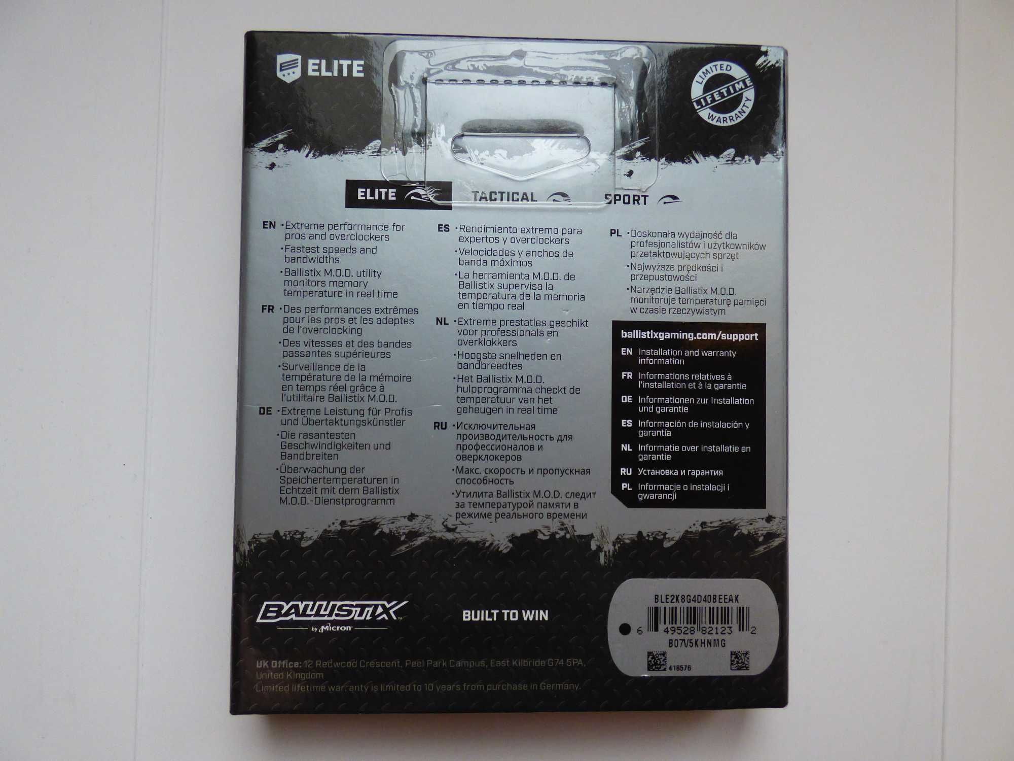 nowe DDR4 CRUCIAL Ballistix ELITE 4000MHz 16GB, zwycięzcy konkursów