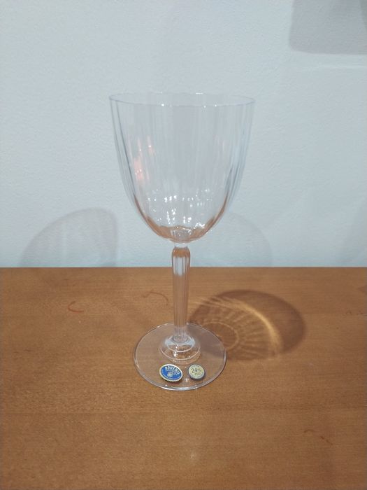 Coleção Copos Cristal 24% PbO Bohemia República Checa