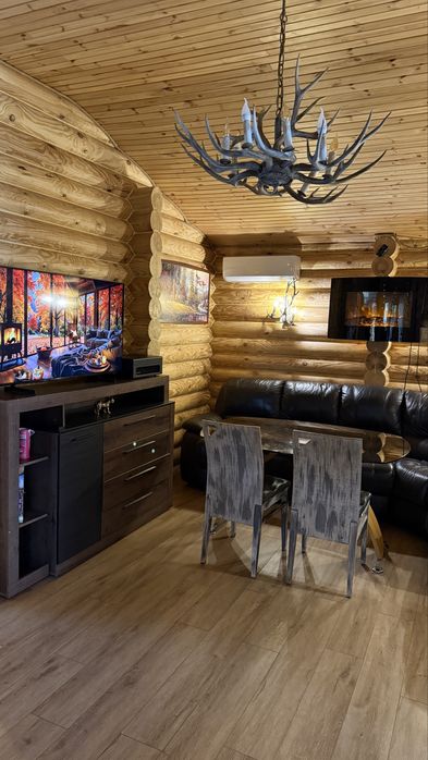 Подобова оренда будинку Зруб з банькою  та чаном