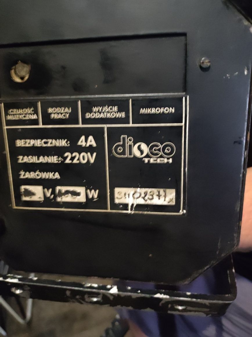 Światło dyskotekowe DISCO TECH EDEN